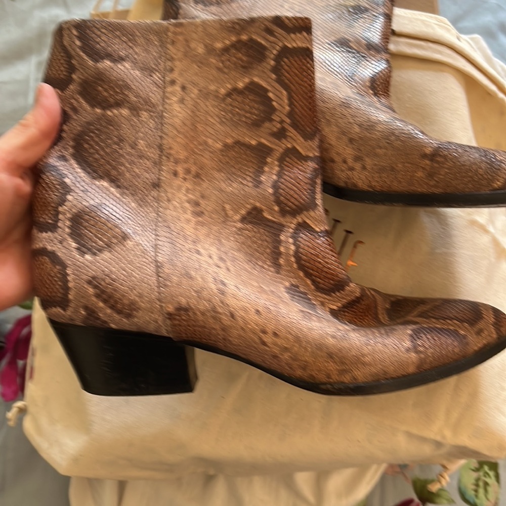 Charlotte Stone Daria Python Boot 9 - Picture 4 of 8